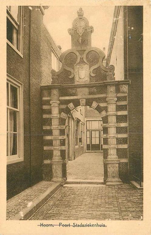 (388-521-005) Hoorn Poort Stadsziekenhuis, Verzamelen, Ansichtkaarten | Nederland, Noord-Holland, Verzenden
