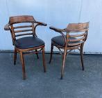 7 stuks Luxe Houten Café Thonet stoelen Hutten, horeca, Huis en Inrichting, Stoelen, Ophalen, Bruin, Hout, Zo goed als nieuw