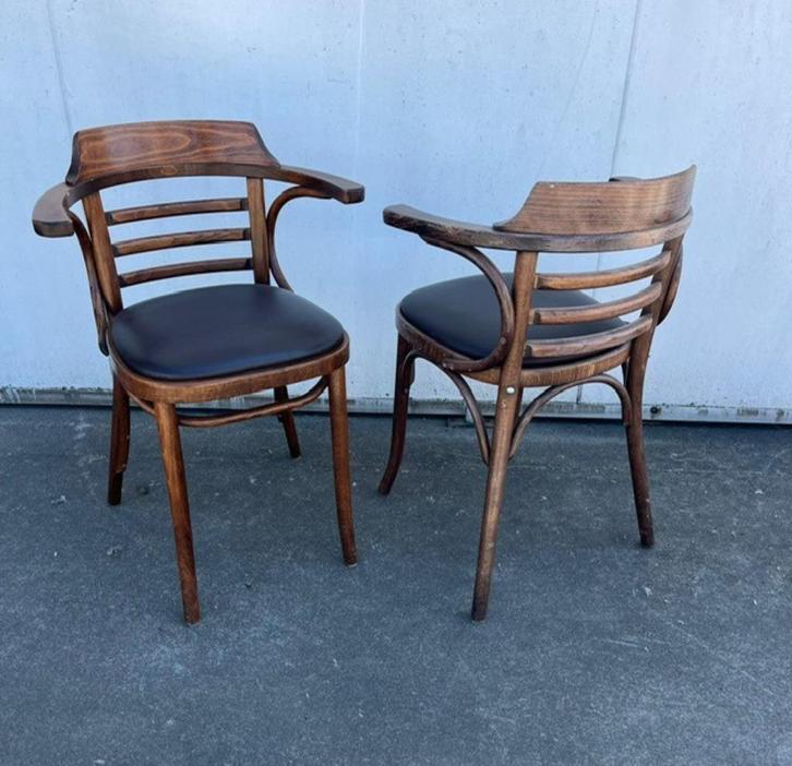 7 stuks Luxe Houten Café Thonet stoelen Hutten, horeca, Huis en Inrichting, Stoelen, Zo goed als nieuw, Vijf, Zes of meer stoelen