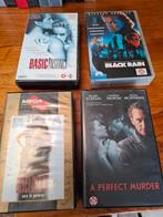 4 Vhs films van Michael Douglas,o.a. Basic Instinct, Cd's en Dvd's, Vanaf 12 jaar, Ophalen of Verzenden, Gebruikt, Drama