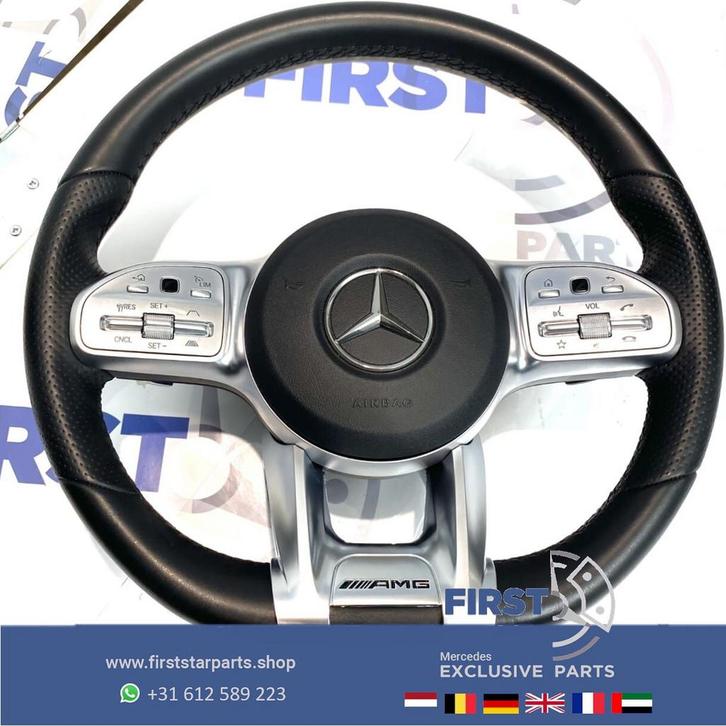 2021 AMG STUUR + AIRBAG A35 A45 CLA45 C63 E63 GLC63 GLE63 GT, Auto-onderdelen, Besturing, Mercedes-Benz, Gebruikt, Ophalen of Verzenden