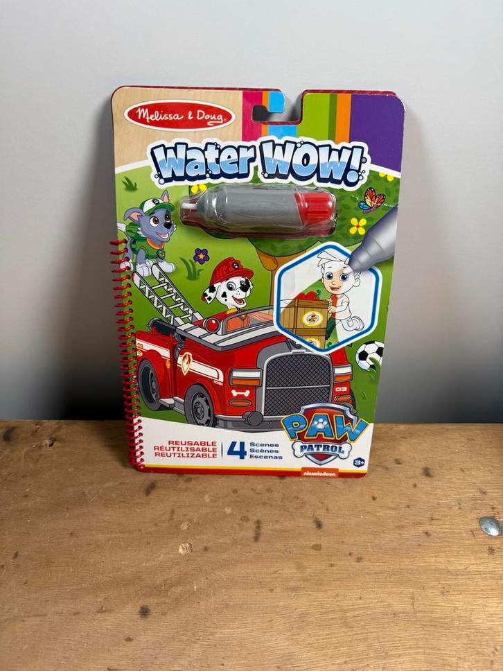 Melissa & Doug Water Wow! Paw Patrol, Kinderen en Baby's, Speelgoed | Educatief en Creatief, Nieuw, Knutselen, Ophalen of Verzenden