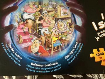 2 wasgij puzzels met missende stukjes met flinke korting beschikbaar voor biedingen