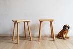 Set van 2 retro krukken. Houten Ypperlig krukjes, IKEA - Hay, Huis en Inrichting, O, Ikea, Ophalen of Verzenden, Hout