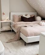 Tweepersoonsbed 160x200, Huis en Inrichting, Ophalen, Tweepersoons, Zo goed als nieuw, Stof