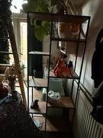 Open Kast met Metalen Frame, Huis en Inrichting, Kasten | Boekenkasten, Ophalen, Met plank(en), Gebruikt, 50 tot 100 cm