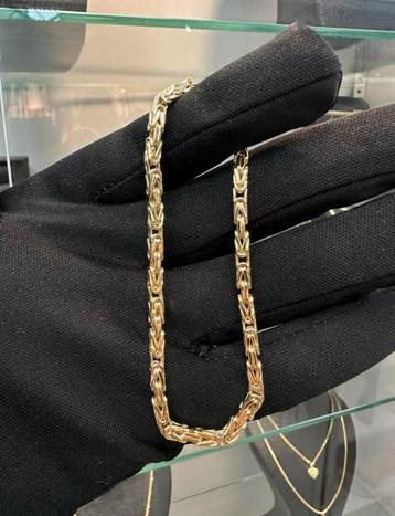 14K gouden koningsarmband beschikbaar voor biedingen