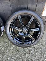 BMW 3 serie velgen e36 e46 e90 e91 17 inch zomer set 5mm, Auto-onderdelen, Banden en Velgen, Niet ingevuld, Gebruikt, Banden en Velgen