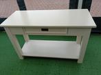 Sidetable cremekleur, Huis en Inrichting, Tafels | Sidetables, Ophalen, Gebruikt, 100 tot 150 cm, 25 tot 50 cm
