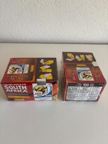 Panini WK South Africa 2010 - 2 Sealed Boxen beschikbaar voor biedingen