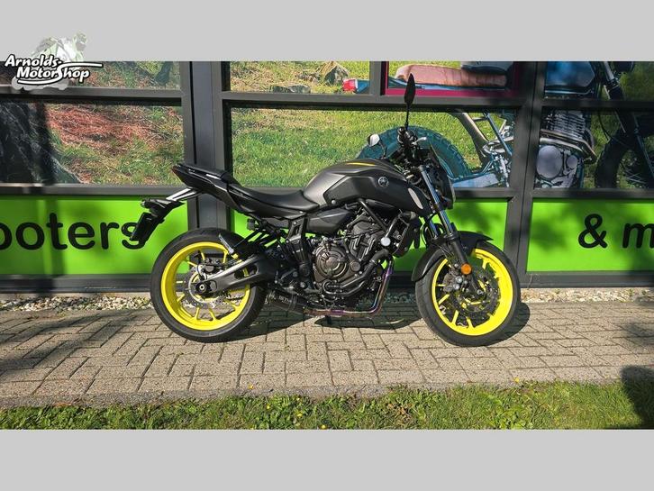 YAMAHA MT 07 ABS (bj 2018) 21,083 km, Motoren, Motoren | Yamaha, Bedrijf, Naked bike, meer dan 35 kW, 2 cilinders, Motorrijbewijs A