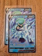Ice Rider Calyrex V, Chilling Reign, near Mint, Ophalen of Verzenden, Zo goed als nieuw, Losse kaart