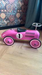 Roze loopauto, Ophalen, Gebruikt