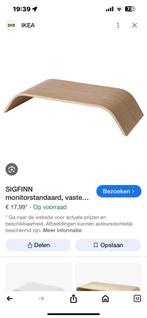 Ikea Sigfinn Monitor standaard, Computers en Software, Laptopstandaarden, Ophalen of Verzenden, Zo goed als nieuw