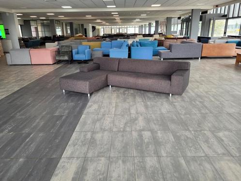 DANCA hoekbank met lounge donkerbruin 290x180 | BEZORGEN, Huis en Inrichting, Banken | Bankstellen, Zo goed als nieuw, Hoekbank