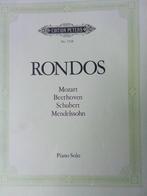 Rondos - Mozart, Beethoven, Schubert, Mendelssohn, Muziek en Instrumenten, Gebruikt, Klassiek, Ophalen of Verzenden, Artiest of Componist