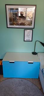 IKEA Stuva Opbergbank met blauwe lade, Ophalen