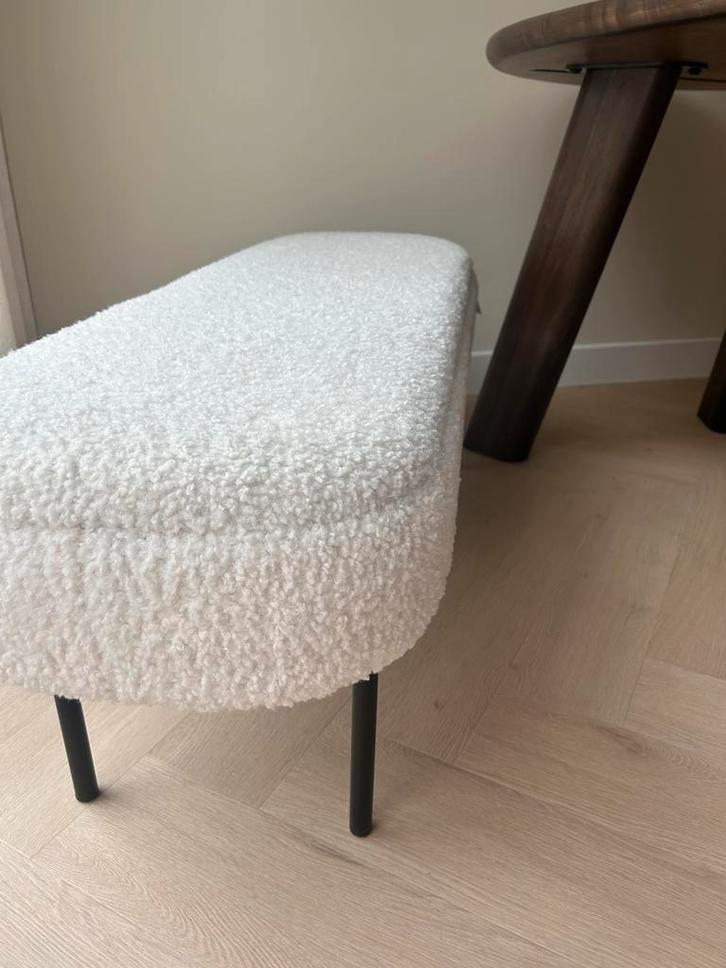 Bankje Jip karwei, Huis en Inrichting, Banken | Voetenbanken en Poefen, Gebruikt, Rechthoekig, Ophalen