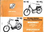 Peugeot 102 onderdelenlijst bromfiets (6173z), Ophalen of Verzenden, Zo goed als nieuw