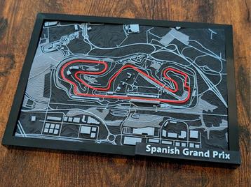 Spaanse Grand Prix Circuit - 3D Kunstwerk beschikbaar voor biedingen