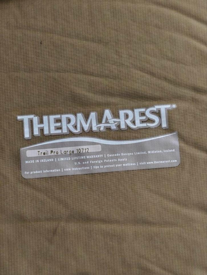 Thermarest Trail Pro Large, Therm-A-Rest, isolerend matje, Caravans en Kamperen, Slaapmatten, Zo goed als nieuw, 1-persoons, Ophalen of Verzenden