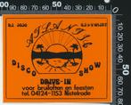 Sticker: Disco Drive-in Show Atlantic - Nistelrode (1), Verzamelen, Stickers, Ophalen of Verzenden, Zo goed als nieuw, Bedrijf of Vereniging