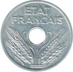 20 centimes Etat français VICHY  type vingt 1941, Frankrijk, Losse munt, Verzenden