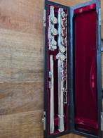 Takumi Yashima T-100S Dwarsfluit - Japanse kwaliteit, Ophalen of Verzenden, Gebruikt, Dwarsfluit, Met koffer of tas