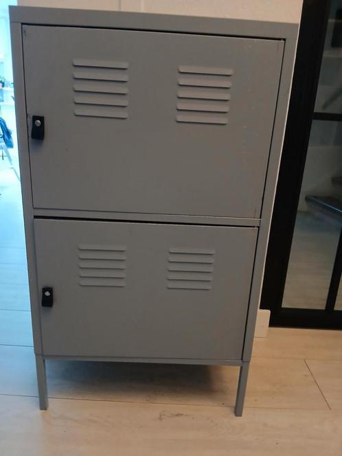 Stoere grijze lockerkast, Huis en Inrichting, Kasten | Lockerkasten, Zo goed als nieuw, Ophalen