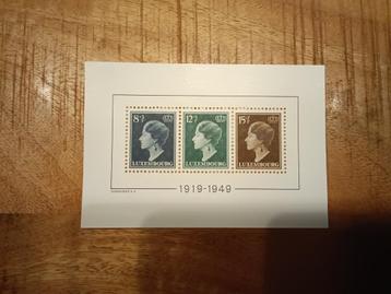 Postzegels Blokken Luxemburg Postfris  beschikbaar voor biedingen