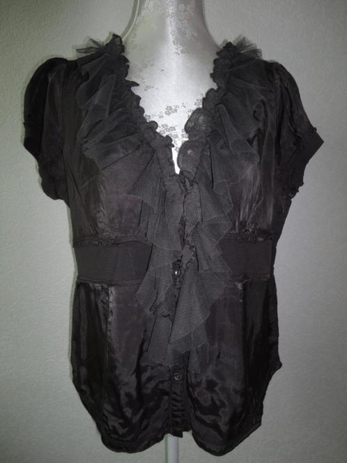 steps maat 44 oksel tot oksel 55 cm, Kleding | Dames, Blouses en Tunieken, Zo goed als nieuw, Maat 42/44 (L), Bruin, Ophalen of Verzenden