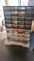 Kralen Opbergbox met Kralen - 33 Laatjes, Ophalen, Gebruikt, Kraal