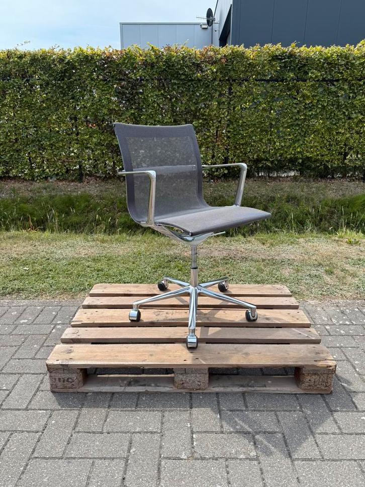 3X ICF UNA bureaustoel netweave, Huis en Inrichting, Bureaustoelen, Gebruikt, Bureaustoel, Grijs, Ergonomisch, Ophalen of Verzenden