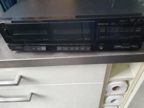 Leuk Vintage Pioneer CT-W310 dubbel cassettedeck, werkende e, Audio, Tv en Foto, Cassettedecks, Dubbel, Overige merken, Ophalen of Verzenden