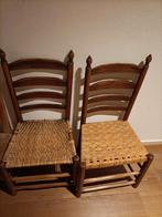 Antieke rieten stoelen, Antiek en Kunst, Antiek | Meubels | Stoelen en Banken, Ophalen
