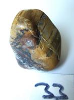 versteend hout brok of trommelsteen petrified wood 33 gram, Ophalen of Verzenden, Mineraal