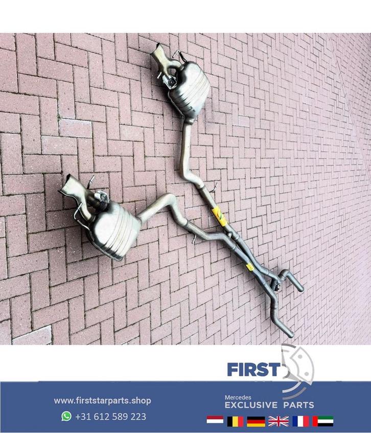W290 AMG GT 4DEUR UITLAAT COMPLEET GT63 GT63S  A2904905400 M, Auto-onderdelen, Uitlaatsystemen, Mercedes-Benz, Gebruikt, Ophalen of Verzenden