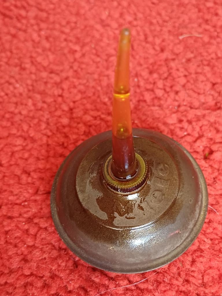 Vintage Miele Oliekannetje, oliespuitje,  Naaimachine, Ophalen of Verzenden