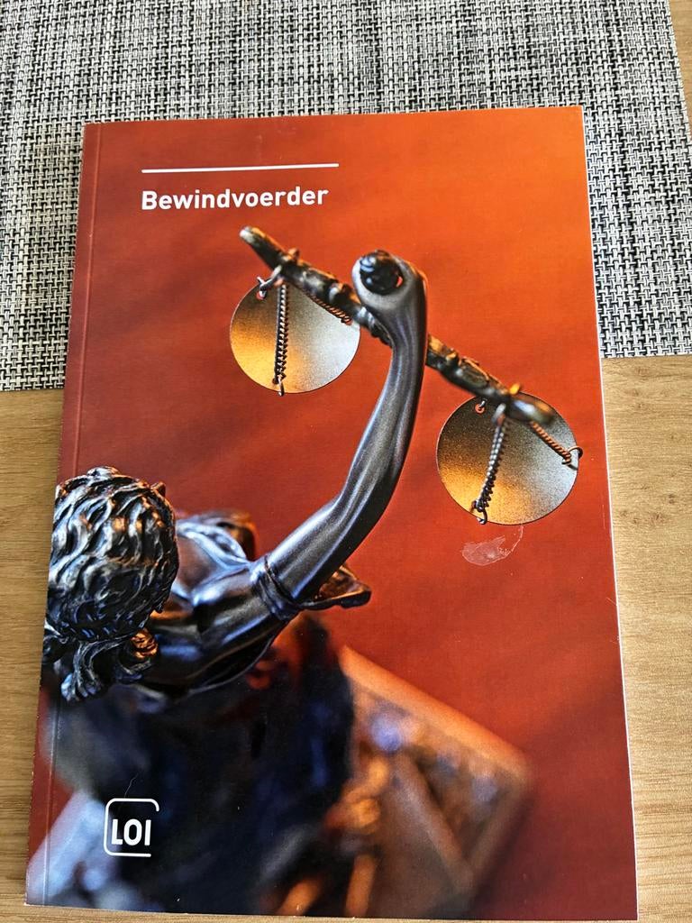 Studieboek Bewindvoerder - LOI, Ophalen of Verzenden, Gamma, Zo goed als nieuw, HBO