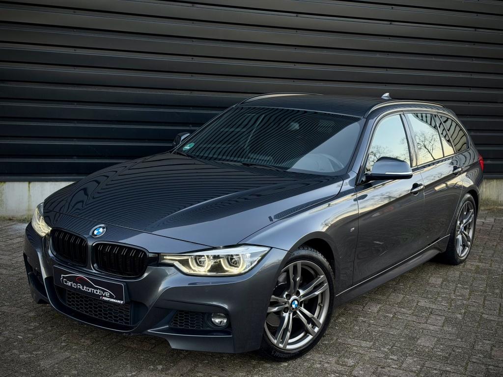 BMW 3 Serie Touring 320d M-SPORT AUTOMAAT|LED|HAAK|M STOEL, Auto's, BMW, Automaat, 745 kg, Euro 6, 4 cilinders