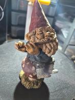 David de Kabouter op paddenstoel met fluit, Ophalen of Verzenden, Gebruikt, Fantasy