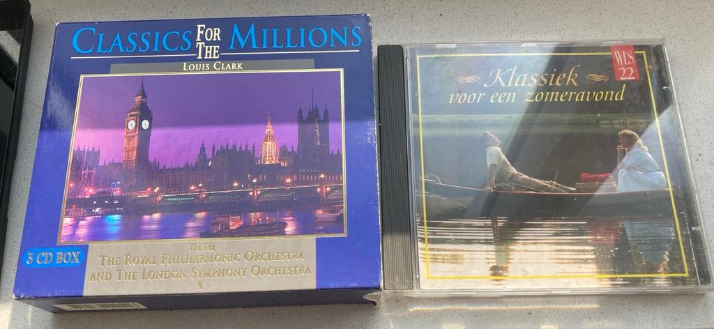 Klassieke CD Boxset: Classics for the Millions & Zomeravond, Cd's en Dvd's, Cd's | Klassiek, Gebruikt, Boxset, Overige typen, Ophalen of Verzenden