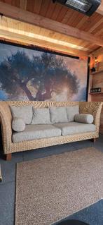 Rieten tuinbank, Ophalen, Gebruikt, Rustic, 150 tot 200 cm