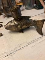 Vintage Kandelaar vis, Ophalen of Verzenden, Overige materialen