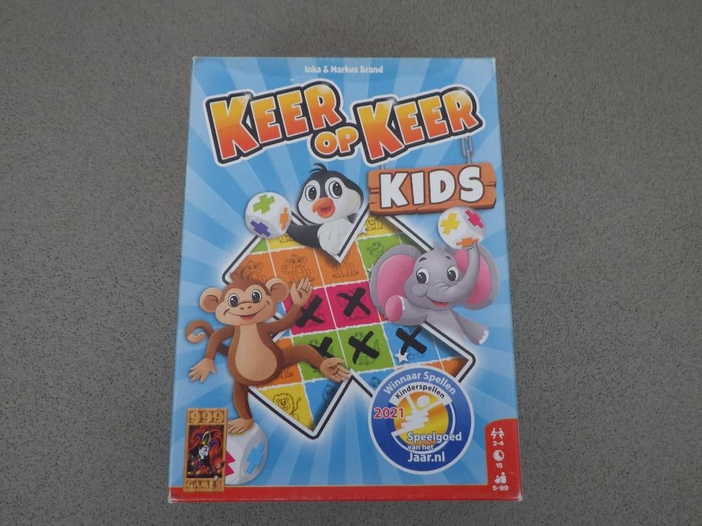 Keer op keer junior 999 GAMES, Ophalen of Verzenden, Zo goed als nieuw