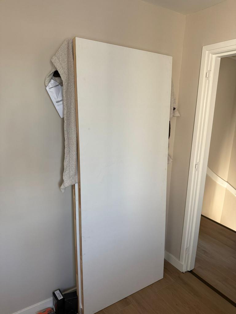 Deuren 83x201,5 nieuw (grondverf), Ophalen, 80 tot 100 cm, Binnendeur, Zo goed als nieuw