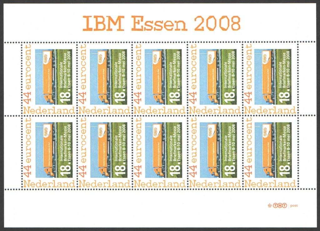 Postzegelbeursvelletje Essen 2008, Postzegels en Munten, Postzegels | Nederland, Ophalen of Verzenden, Na 1940, Postfris