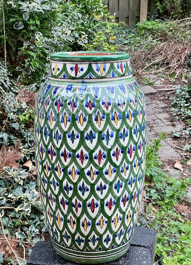 Grote Marokkaanse (Fasi) vaas, 32 cm, Ophalen