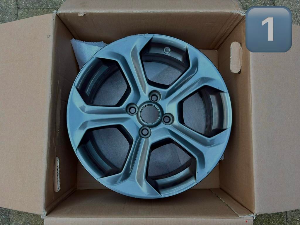 4x originele Ford Fiesta ST Mk7.5 velgen – 17 inch, Ophalen, Zo goed als nieuw
