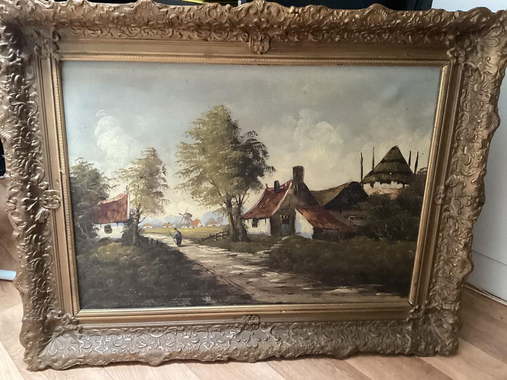 Schilderijen, Ophalen